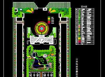某廠區(qū)綠化設計圖免費下載及其園林綠化施工與體育場地設施工程綜合解析